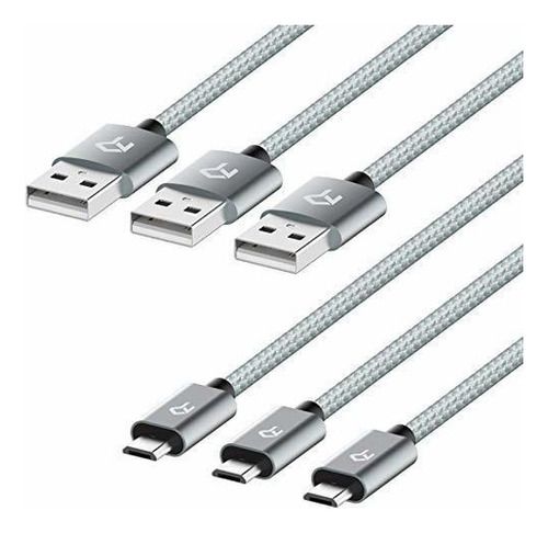 Cable Micro Usb De Datos - Rankie - X3 Unidades