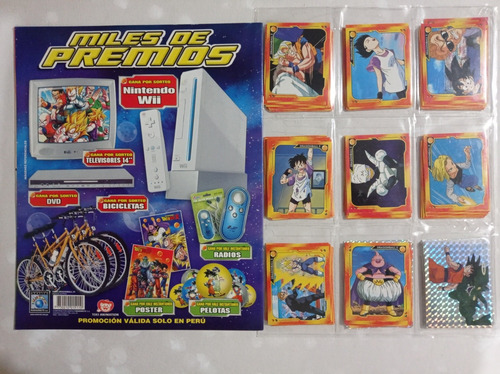 Album Dragon Ball Z4 Peruano A Pegar (Usado)