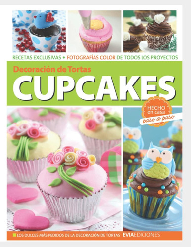 Libro Cupcakes Decoración De Tortas (repostería, Pastelería)