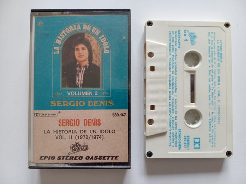 Cassette Sergio Denis La Historia De Un Idolo Vol 2 - Zwt
