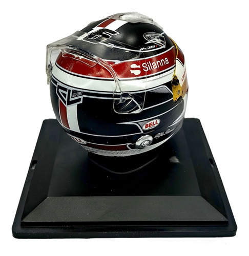 Casco Formula 1 Charles Leclerc Alfa Romeo F1 2018 Spark 1:5