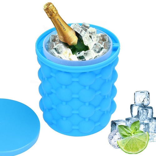 Contenedor Hielo Ice Cube Maker Enfriador Botellas 