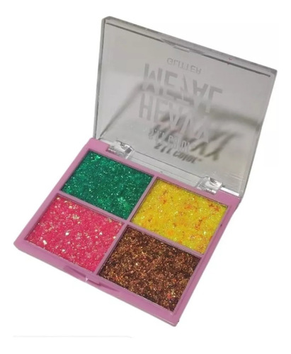 Paleta Glitter Sombras Escarcha - g a $182