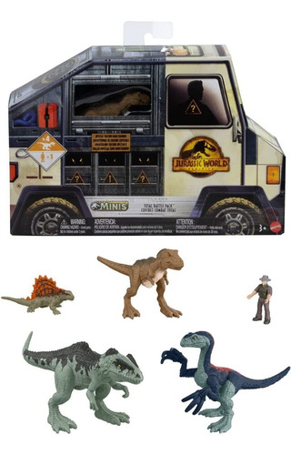 Jurassic World - Figuras Multipack Gwp70-gwp74