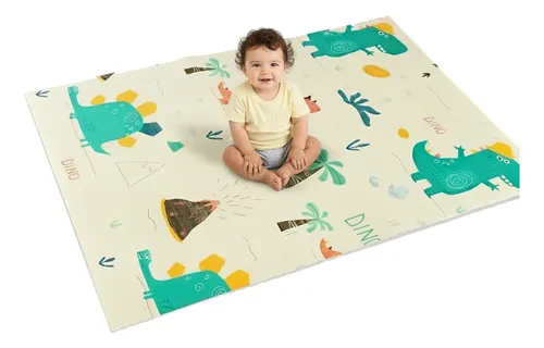 I Love Baby Tapete Infantil Emborrachado Dobrável Dupla Face Educativ