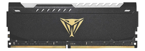 Memoria RAM Viper Steel RGB gamer color negro 8GB 1 Patriot PVSR48G320C8