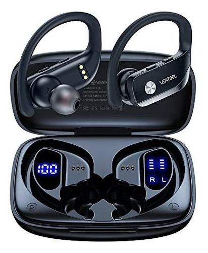 Bmanl Wireless Earbuds Auriculares Bluetooth 48hrs Snqm8