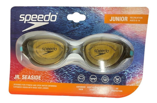 Gafas De Natación Speedo - Jr. Seaside - Juveniles. Piscina