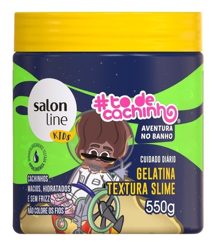 Gelatina To De Cachinho Kids Molinha Fixada Salon Line 550g