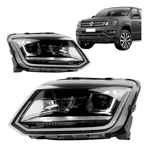 Farol Amarok 17 18 19 20 21 22 23 24 Elétrico Com Led