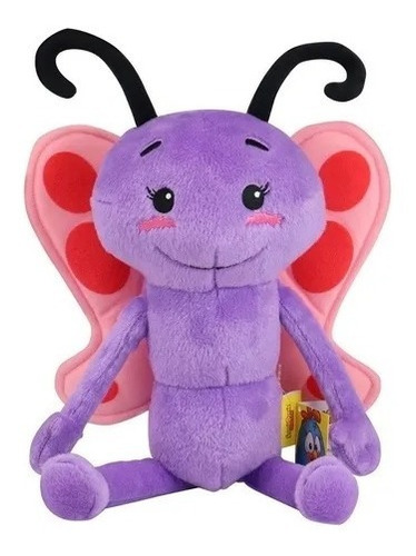 Imagen 4 de 5 de Combo De Peluches: Gallina Pintadita + Mariposita