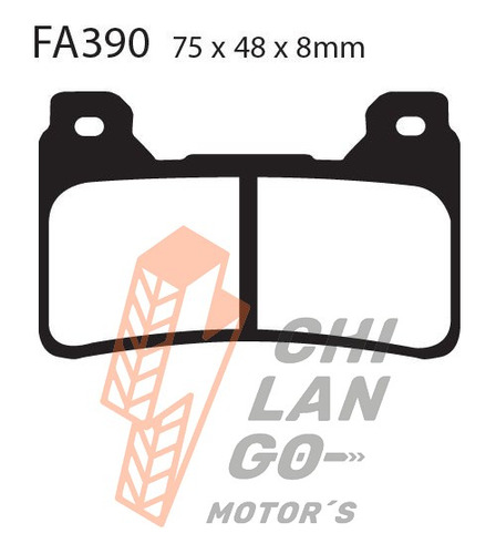 Balatas Ebc Del. Izq. Honda Vfr 800 Crossrunner Xf/g 15-16