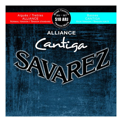 Encordado Guitarra Clasica Savarez 510 Alliance Cantiga Prm