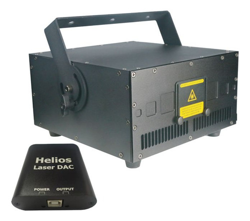 Laser Rgb Full Color 10w Dmx Ilda Graficador Con Interface 