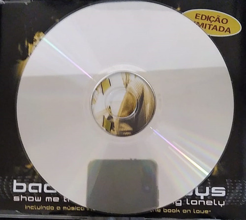 Cd Single Backstreet Boys Show Me The Meaning Of Being Lonel (Usado)