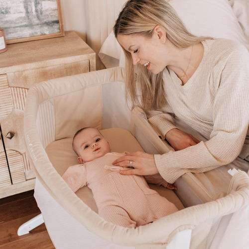 Baby Delight Beside Me Serenity Moisés Cuna 100% Gots Ews