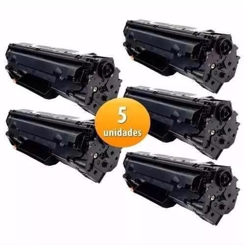 5 Unidade Cartucho Toner Cf283a | 83a | M125 | M127 | M201