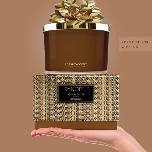 Velas Vela De Café De Lujo 96north | Grande De 3 Mechas |