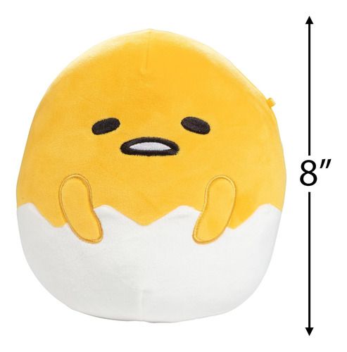 Squishmallows Original Gudetama The Lazy Egg De 8 Pulgadas -