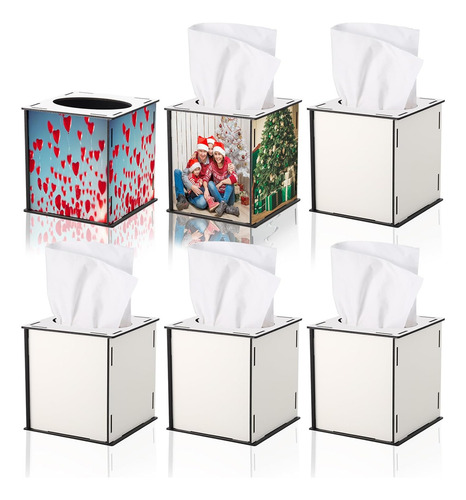 6 Cajas De Sublimación Pañuelos De Papel De Transfere...