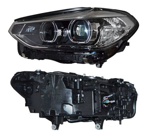 Faro Bmw X3 2018 2019 2020 Motor Lupa Leds Piloto