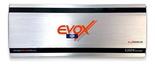 Amplificador Clase D 1ch Evox Evx3000.1d 6000w Open Show 