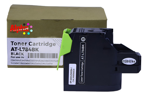 Toner Genérico Compatible Con Lex 784 Cs521dn Cs622de