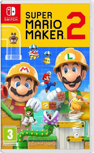 Imagen 1 de 10 de Super Mario Maker 2 Nintendo Switch Fisico Sellado Playking