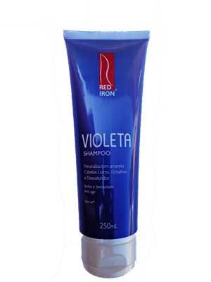 Shampoo Violeta Desamarelador - Loiros, Luzes E Grisalhos