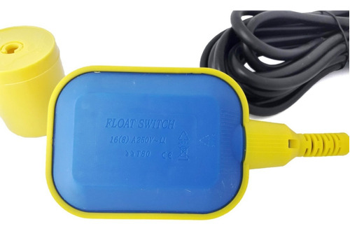 Interruptor De Nivel Flotador 10 Mts 16a 125-250v Ip68 