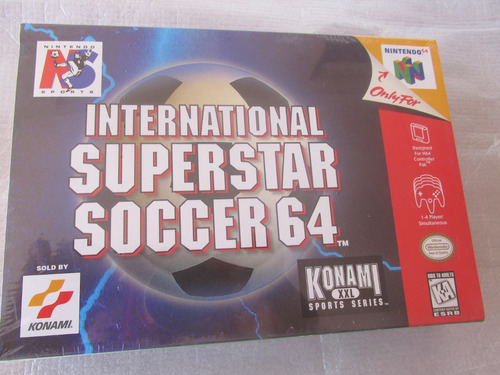 International Super Star Soccer 64 Nintendo Nuevo Sellad N64