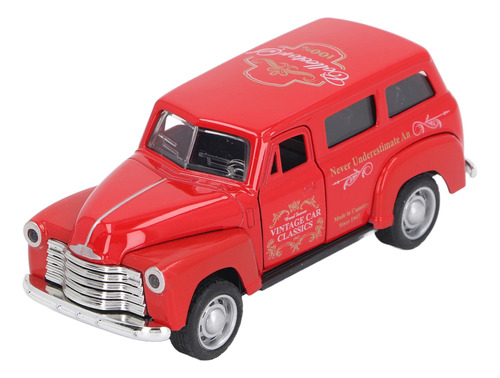 Coche De Juguete Diecast Pull Back A Escala 1:32 Con Sonido