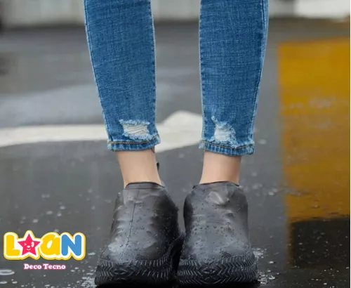 cubre calzado impermeable water shoes protector zapatillas lluvia cubre  zapatos