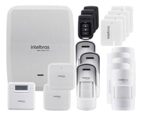 Alarme Intelbras Amt 8000 Pro Sensor Interno Externo Porta