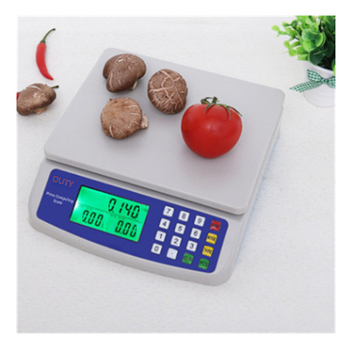 Báscula Digital De Cocina Compacta Dt580 De 30 Kg