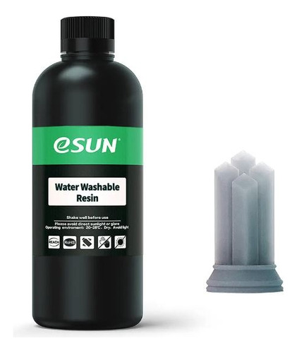 Resina Esun Lavable Con Agua (water Washable) 0.5kg (500g)