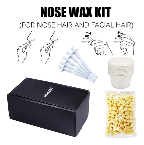 Q Kit De Cera Nasal Portátil Sem Papel Z Para Nariz E Rosto