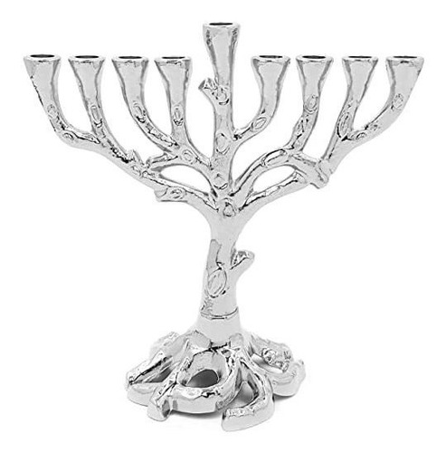 Hanukkah Menorah Tree Of Life, Nickel