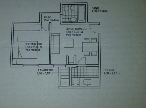 Venta Departamento 2 Ambientes En Palermo/ Permuta