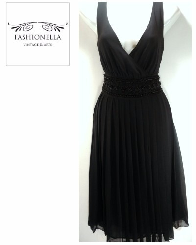 Vestido Seda Bloomingdale's - Fashionella - M (8) T9y1 T9y0