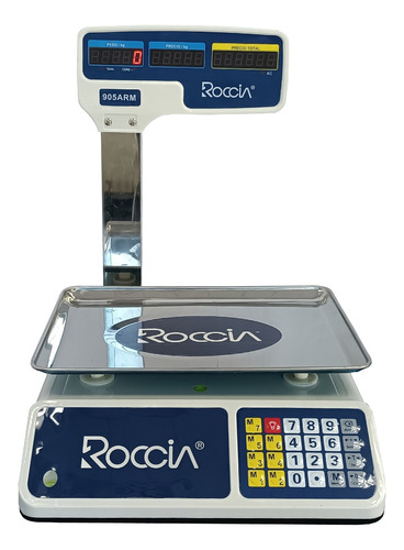 Balanza Peso De 30kg Recargable Con Visor Roccia