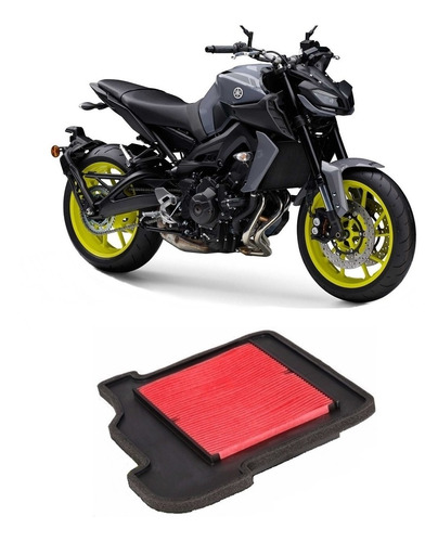 Filtro De Ar Yamaha Mt 09 ( Todas ) Modelo Original