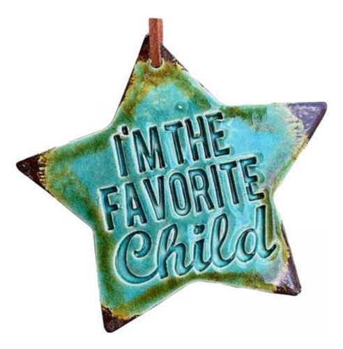 N 2 Adorno De Estrella Acrílico Soy Favorito, Cartel