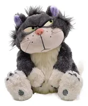 Comprar Peluche Gato Lucifer 45cm - Gato Kawaii Enojado Cenicienta