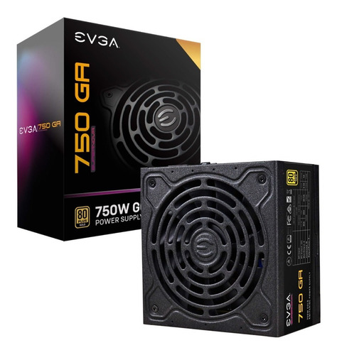 Imagen 1 de 8 de Fuente Gamer Evga Supernova Ga Plus Gold 750w Modular Pc