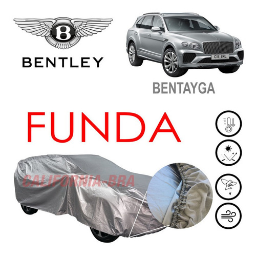 Funda Cubierta Lona Cubre Bentley Bentayga 2023
