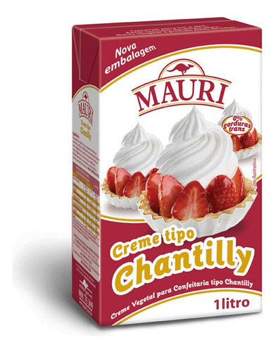 Chantilly Creme Mauri 1l