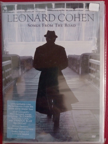 Dvd Leonard Cohen Songs From The Road Tz023