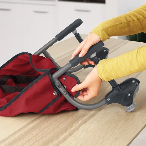 Silla Portátil Con Gancho Chicco Caddy - Rojo | Rojo