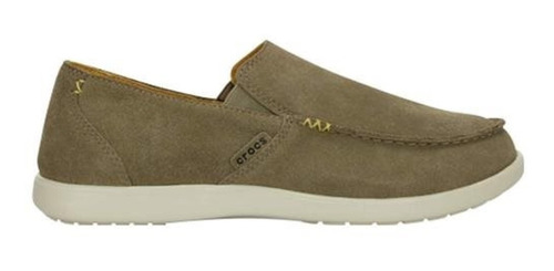 Mocasín Crocs Santa Cruz Suede Náutico Zapato Hombre